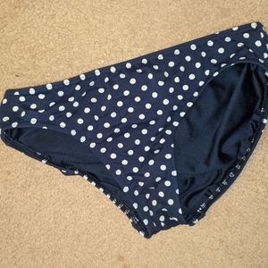 Lands End Swim Bottoms Polka Dot